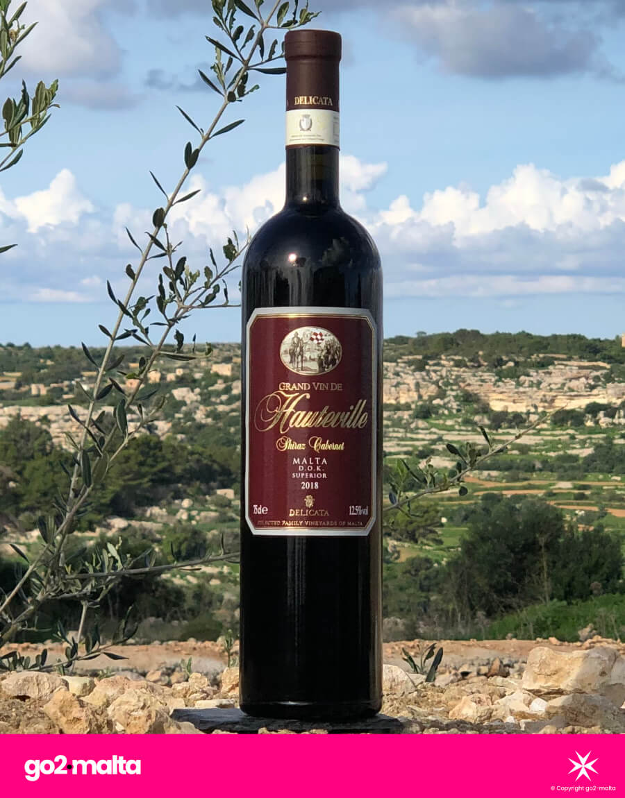 Grand Vin De Hauteville Shiraz Cabernet D.O.K. Malta