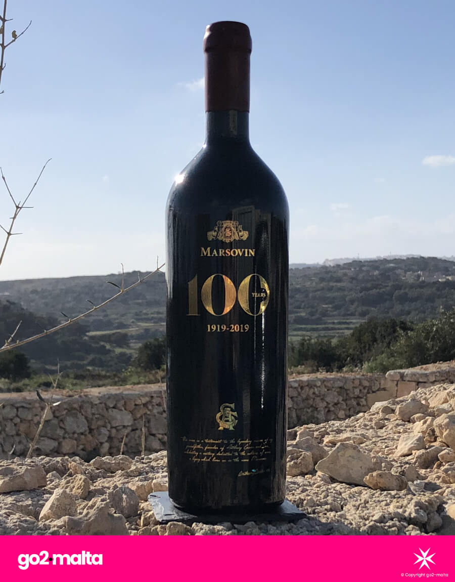 Marsovin 100 jähriger Jubiläums Wein