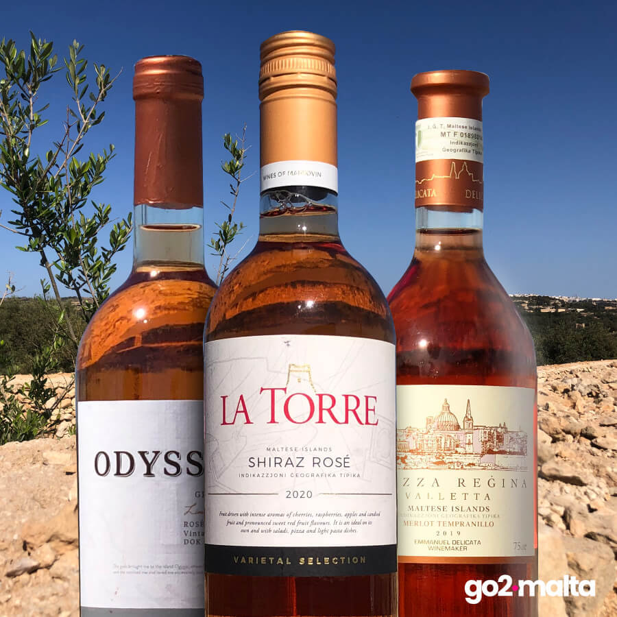 Roséwein aus Malta